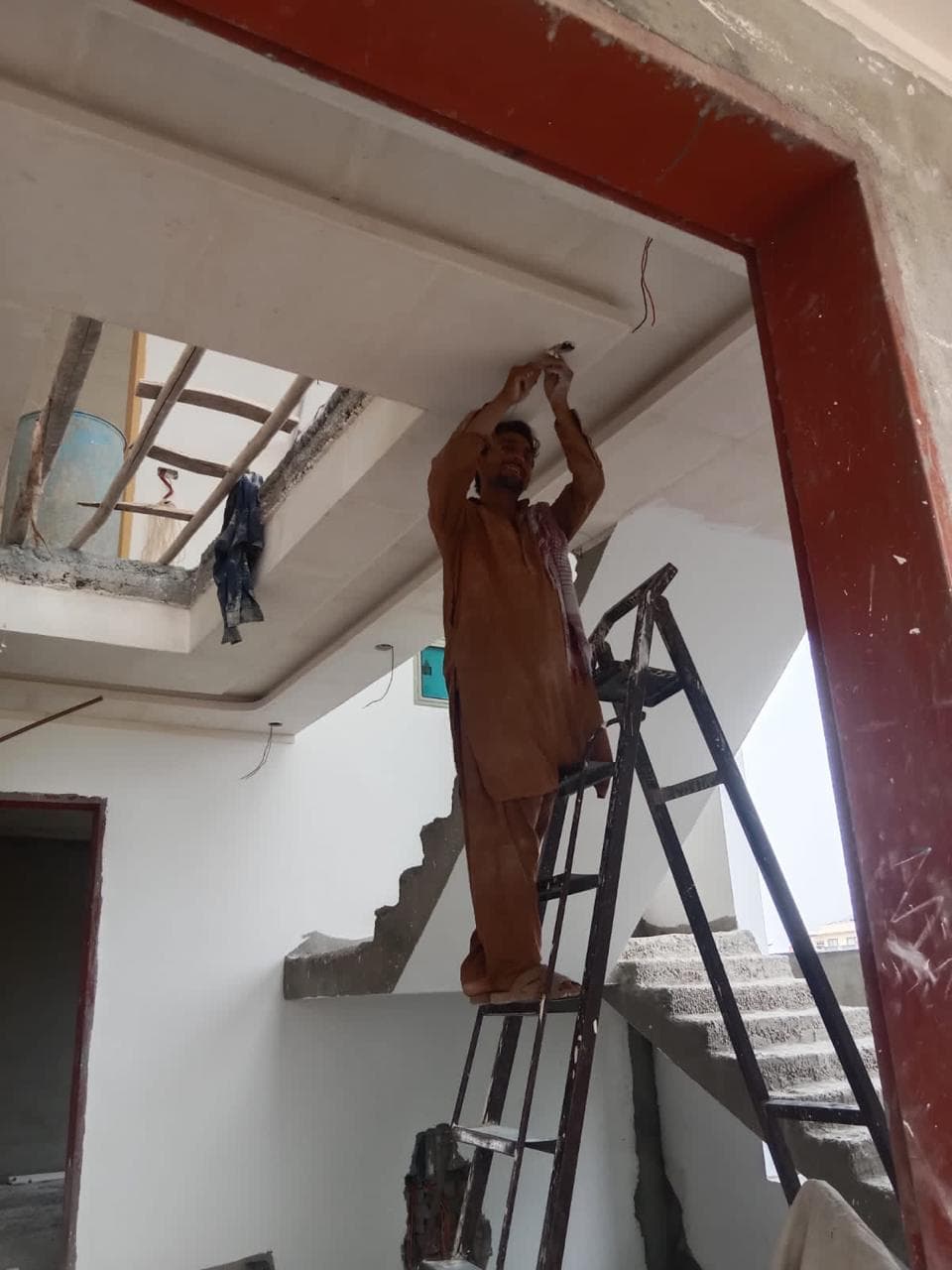 Interior electrical fit-out