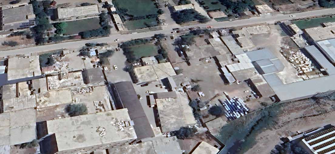 Aerial view, Industrial Estate, Hayatabad
